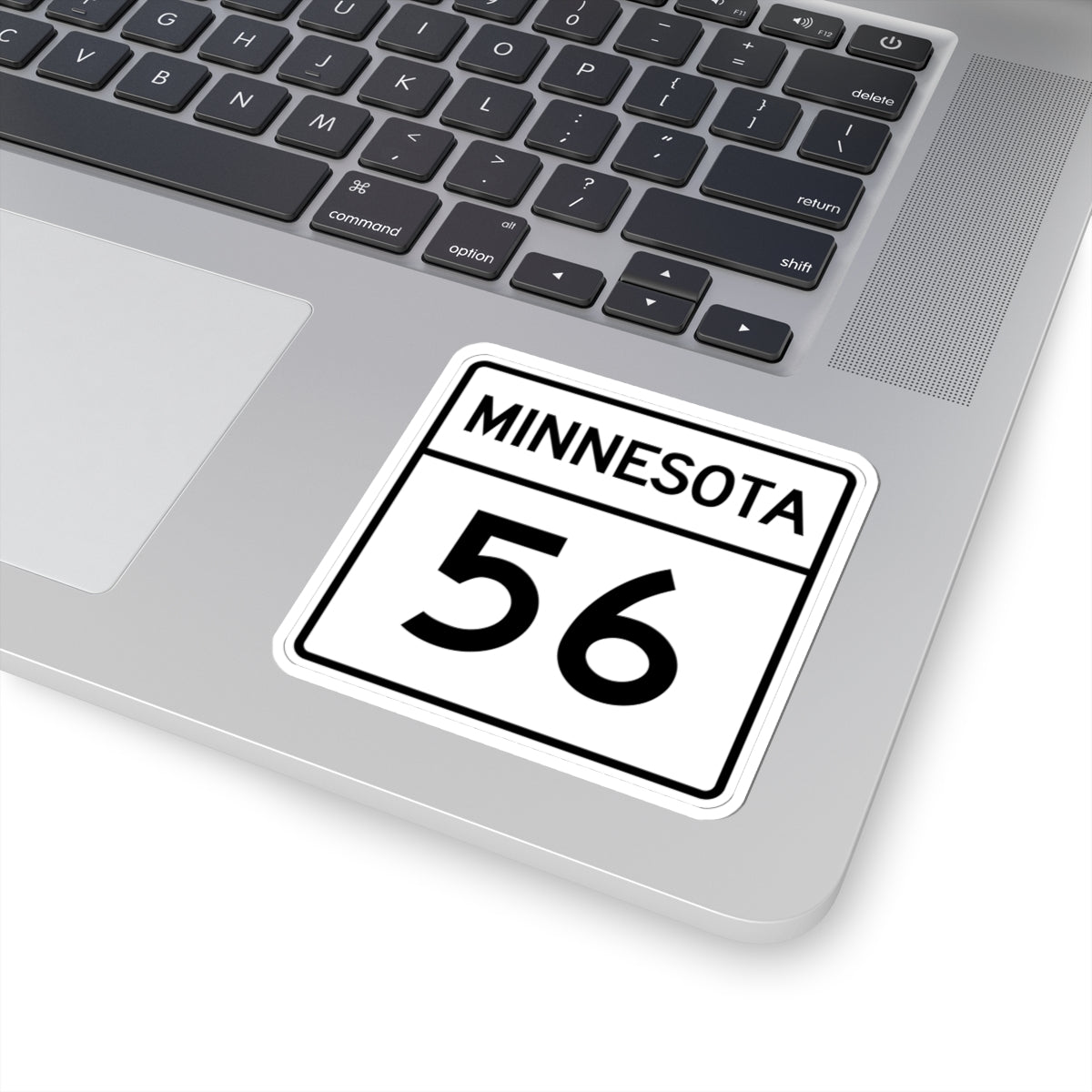 MN-56 1948 (Minnesota) (Road Sign) STICKER Vinyl Kiss-Cut Decal