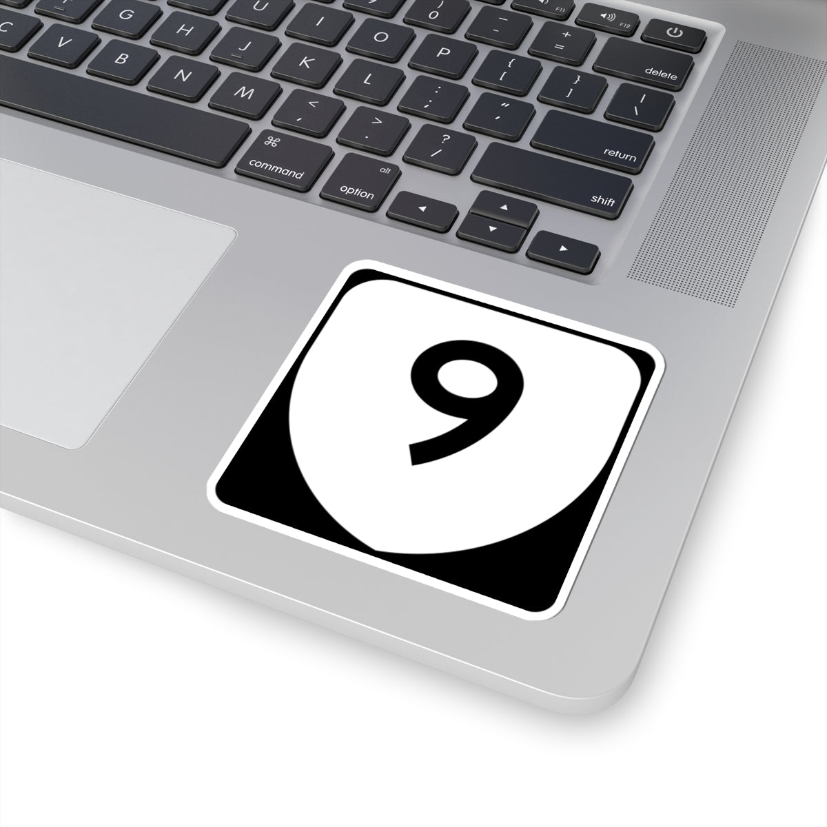 Virginia 9 (Virginia) (Road Sign) STICKER Vinyl Kiss-Cut Decal
