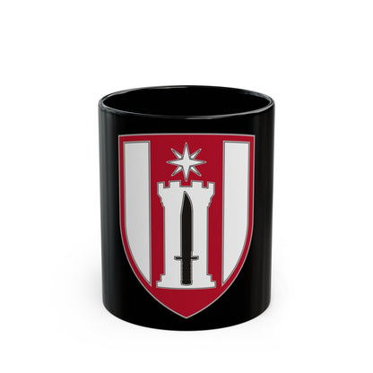 372 Engineer Brigade (U.S. Army) Black Coffee Mug-11oz-The Sticker Space