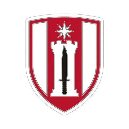 372 Engineer Brigade (U.S. Army) STICKER Vinyl Die-Cut Decal 4 Inch - The Sticker Space