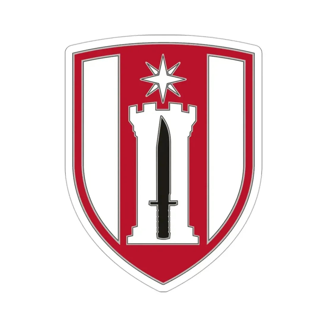 372 Engineer Brigade (U.S. Army) STICKER Vinyl Die-Cut Decal - The Sticker Space