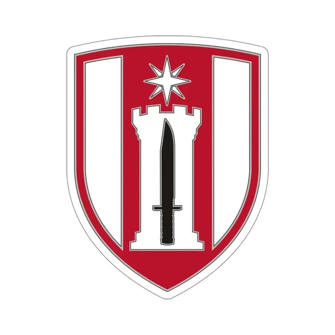 372 Engineer Brigade (U.S. Army) STICKER Vinyl Die-Cut Decal - The Sticker Space