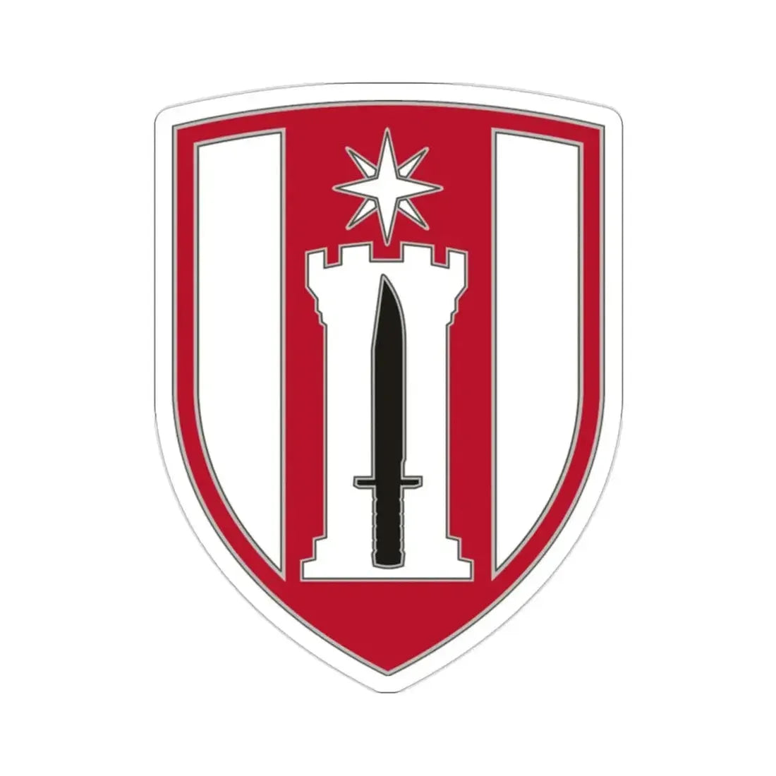 372 Engineer Brigade (U.S. Army) STICKER Vinyl Die-Cut Decal - The Sticker Space