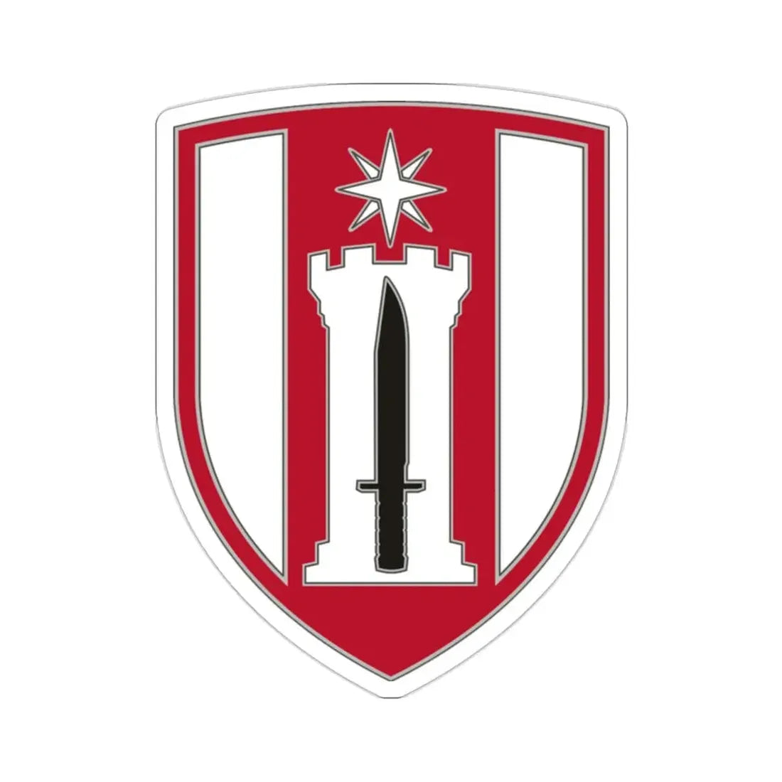 372 Engineer Brigade (U.S. Army) STICKER Vinyl Die-Cut Decal - The Sticker Space
