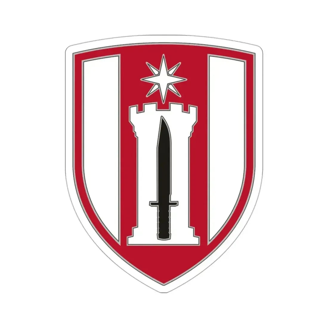 372 Engineer Brigade (U.S. Army) STICKER Vinyl Die-Cut Decal - The Sticker Space
