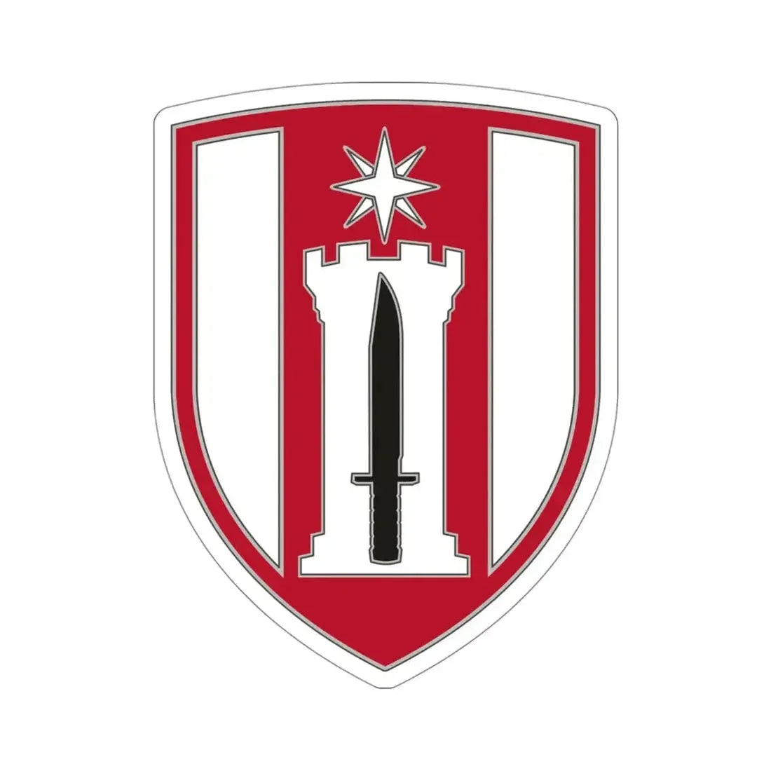 372 Engineer Brigade (U.S. Army) STICKER Vinyl Die-Cut Decal - The Sticker Space