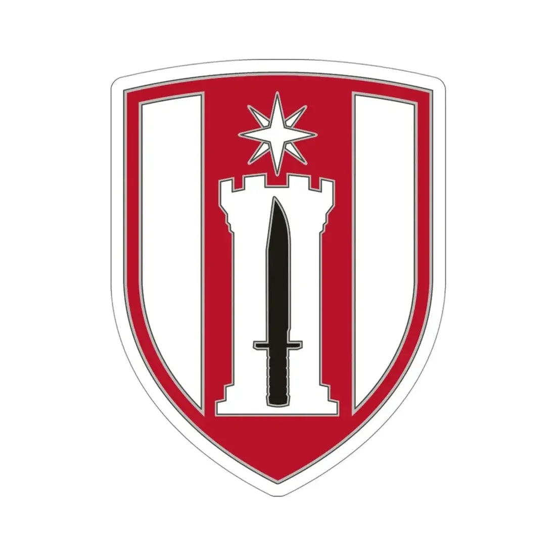 372 Engineer Brigade (U.S. Army) STICKER Vinyl Die-Cut Decal - The Sticker Space