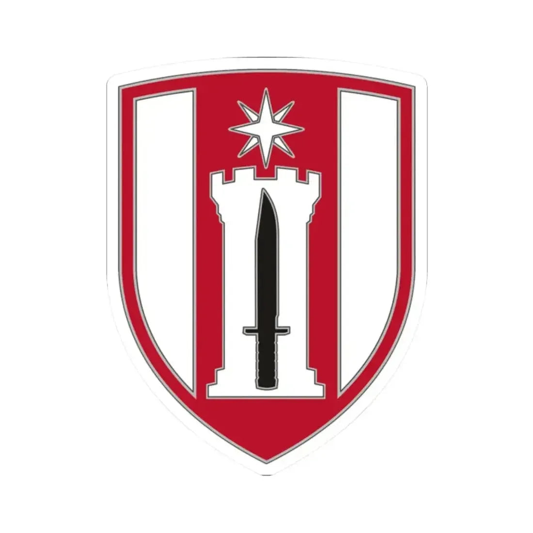 372 Engineer Brigade (U.S. Army) STICKER Vinyl Kiss-Cut Decal - The Sticker Space