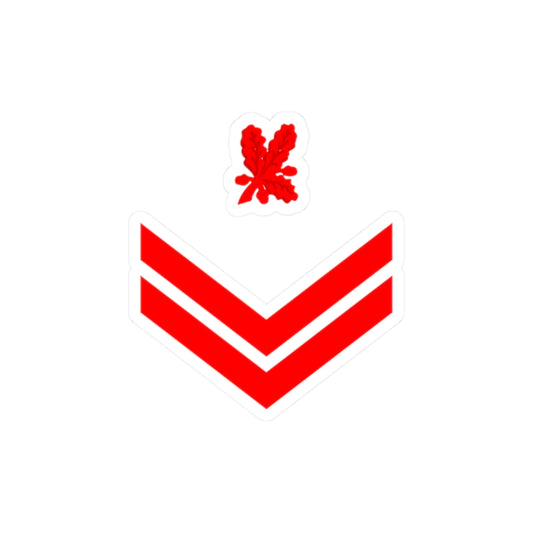 Navy TUR OR 05 (Turkey) (Military Rank) STICKER Vinyl Kiss-Cut Decal