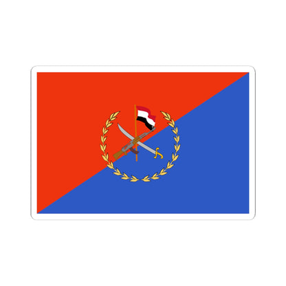 Yemeni Republican Guard Flag (Yemen) STICKER Vinyl Kiss-Cut Decal