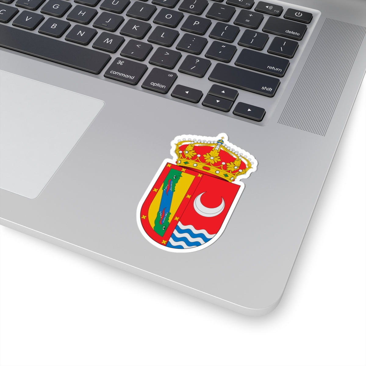 Escudo de Almaraz (Spain) (Coat of Arms) STICKER Vinyl Kiss-Cut Decal