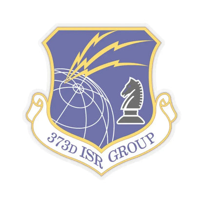 373 Intelligence Surveillance and Reconnaissance Group AFISRA (U.S. Air Force) STICKER Vinyl Kiss-Cut Decal 2 Inch Transparent - The Sticker Space