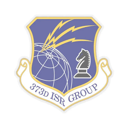 373 Intelligence Surveillance and Reconnaissance Group AFISRA (U.S. Air Force) STICKER Vinyl Kiss-Cut Decal 4 Inch Transparent - The Sticker Space