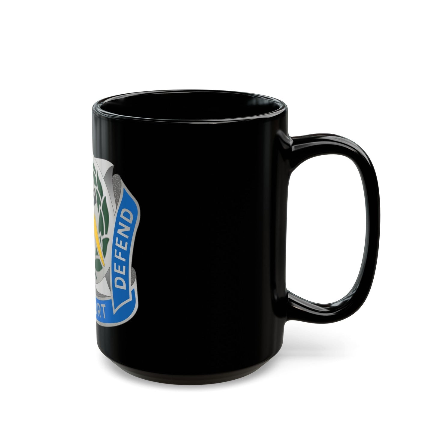 373 Military Intelligence Battalion (U.S. Army) Black Coffee Mug-The Sticker Space