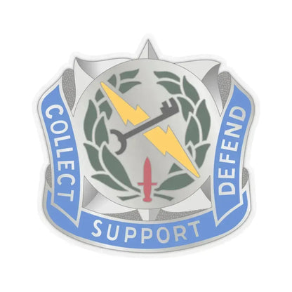373 Military Intelligence Battalion (U.S. Army) STICKER Vinyl Kiss-Cut Decal 4 Inch Transparent - The Sticker Space