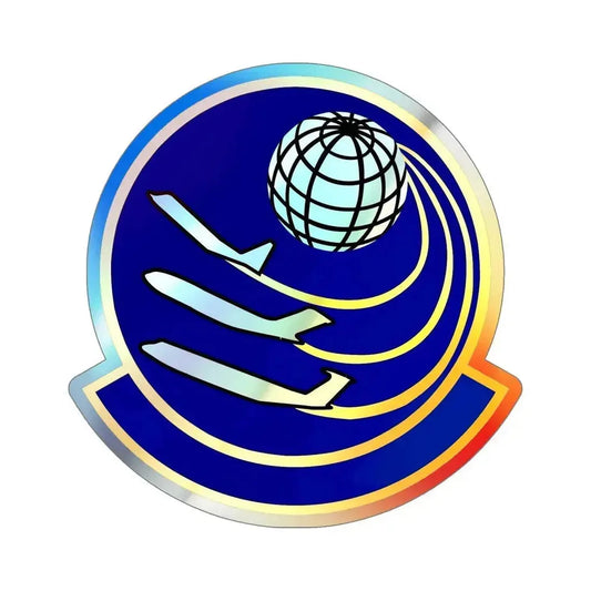 373 Training Squadron AETC (U.S. Air Force) Holographic STICKER Die-Cut Vinyl Decal 6 Inch Holographic - The Sticker Space