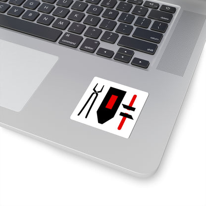 Harjedalen flag (Sweden) STICKER Vinyl Kiss-Cut Decal