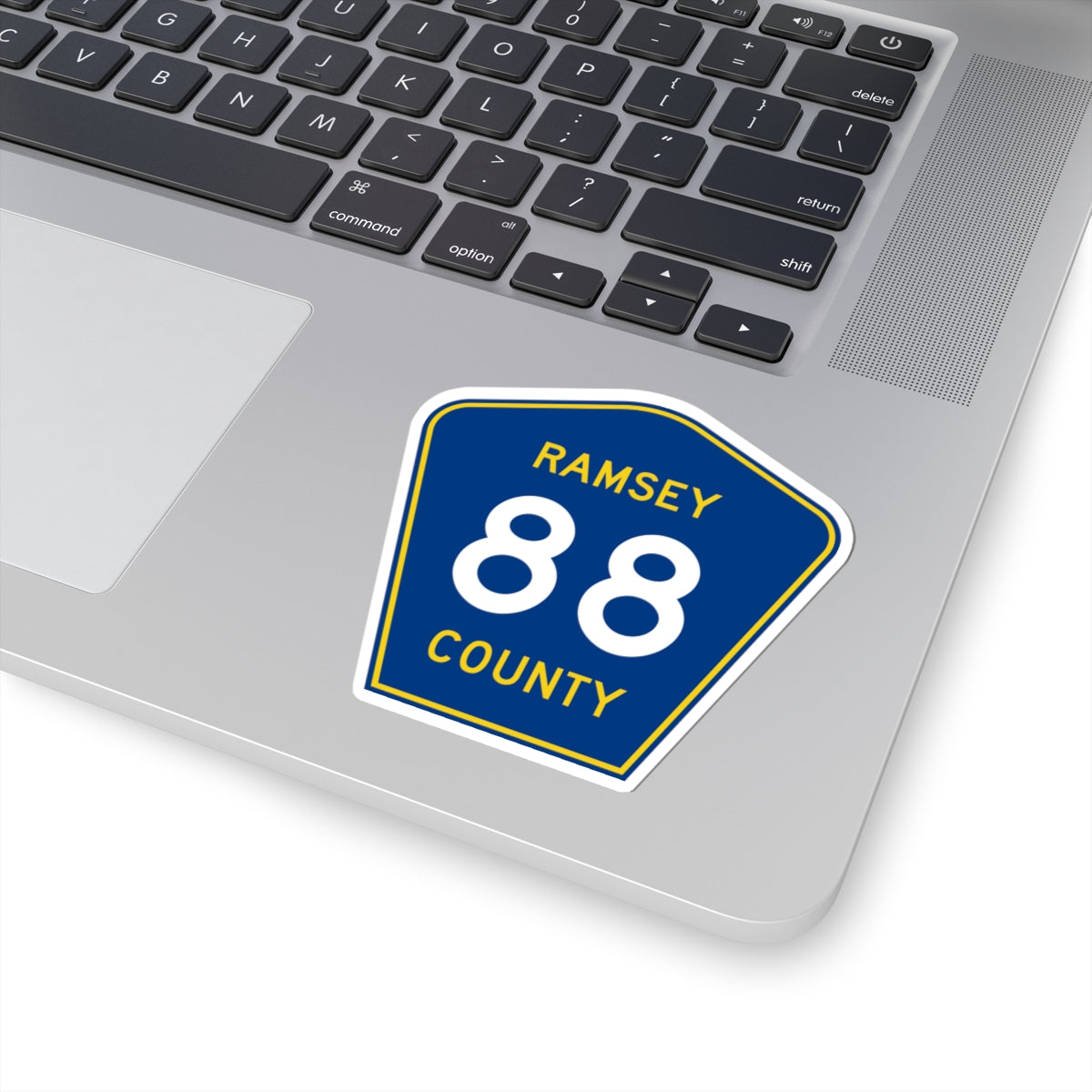 Ramsey County 88 MN (Minnesota) (Road Sign) STICKER Vinyl Kiss-Cut Decal
