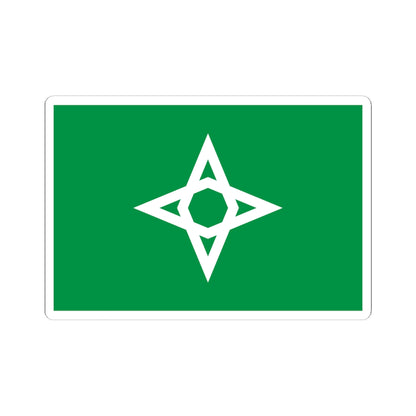 Flag of Morioka Iwate (Japan) STICKER Vinyl Kiss-Cut Decal