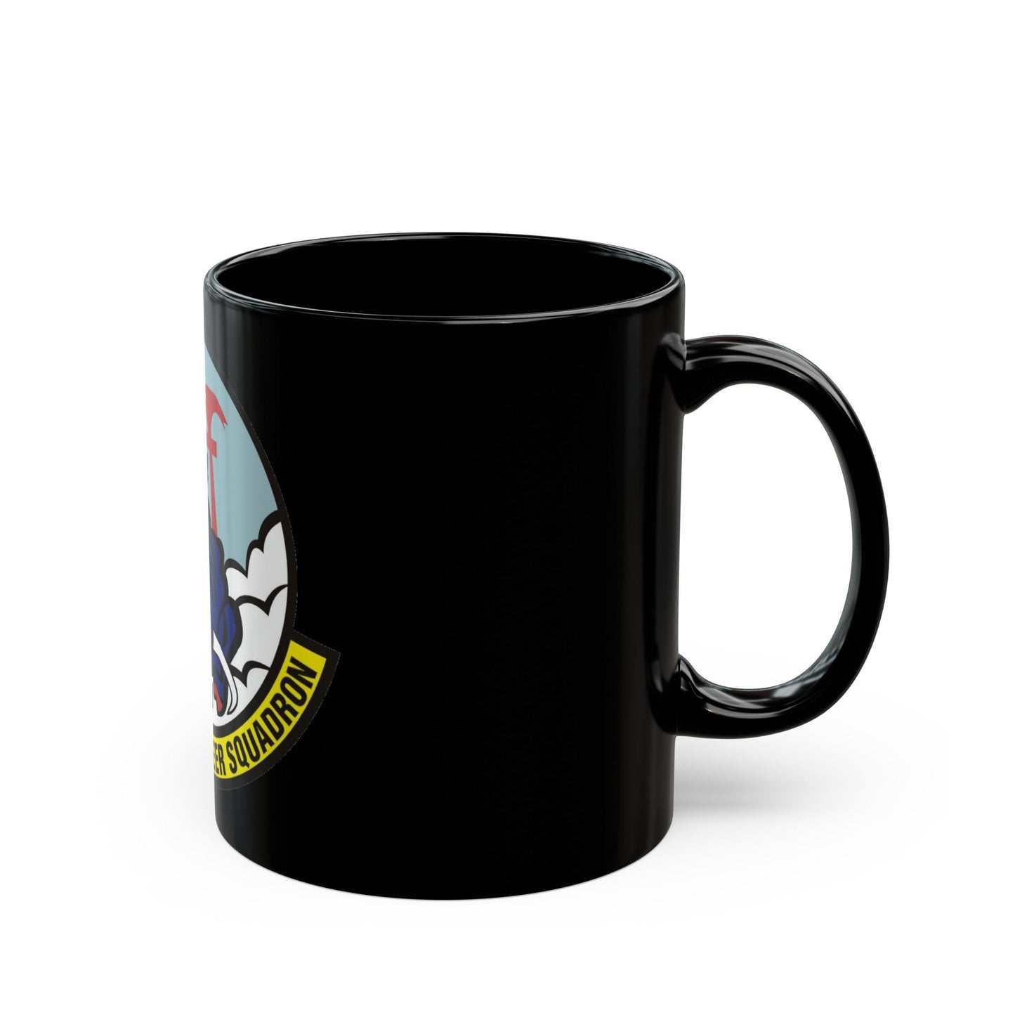 374 Civil Engineer Squadron PACAF (U.S. Air Force) Black Coffee Mug-The Sticker Space