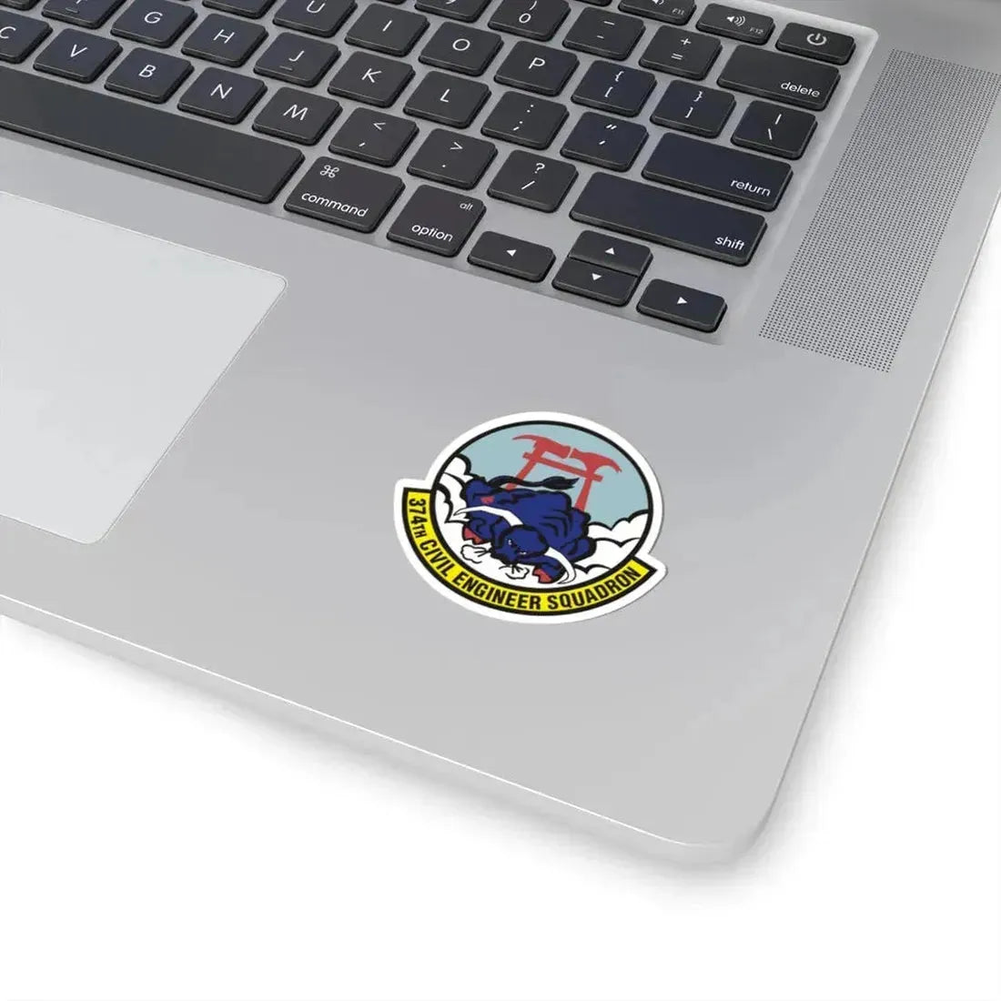 374 Civil Engineer Squadron PACAF (U.S. Air Force) STICKER Vinyl Kiss-Cut Decal - The Sticker Space