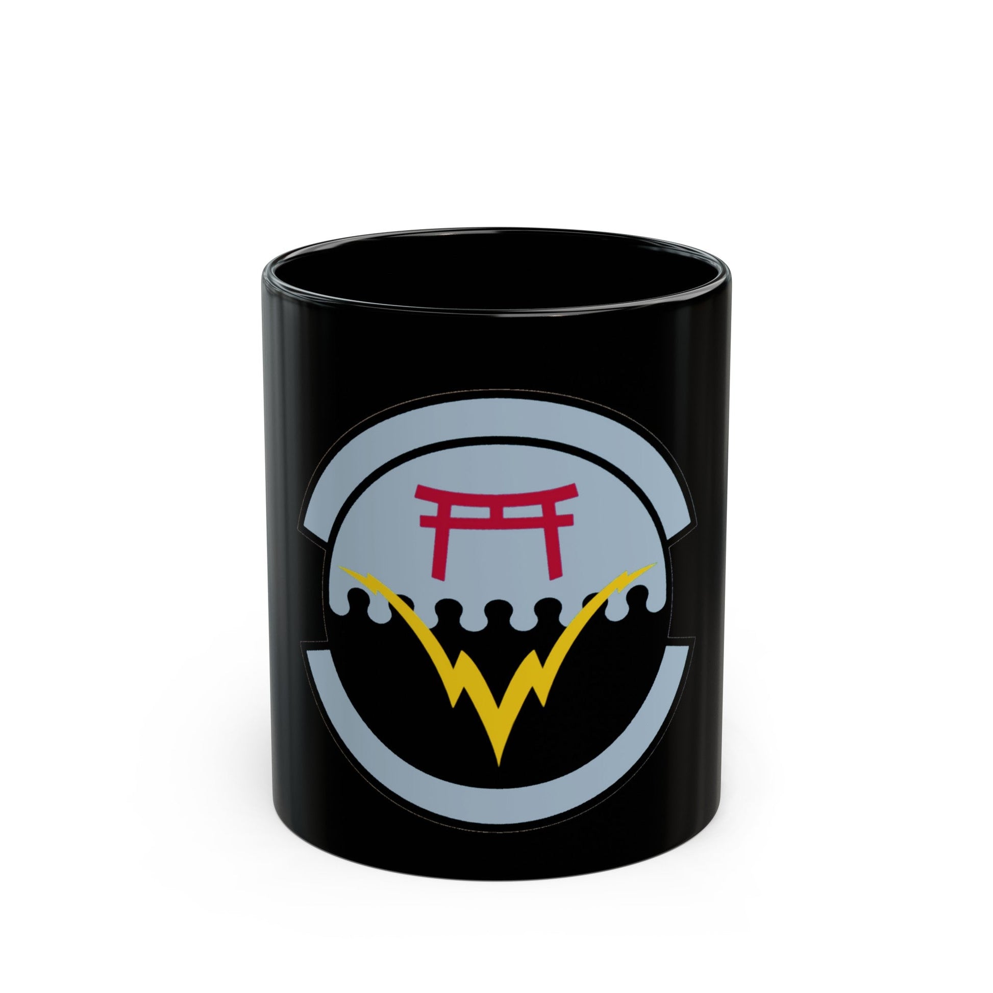 374 Communications Squadron PACAF (U.S. Air Force) Black Coffee Mug-11oz-The Sticker Space