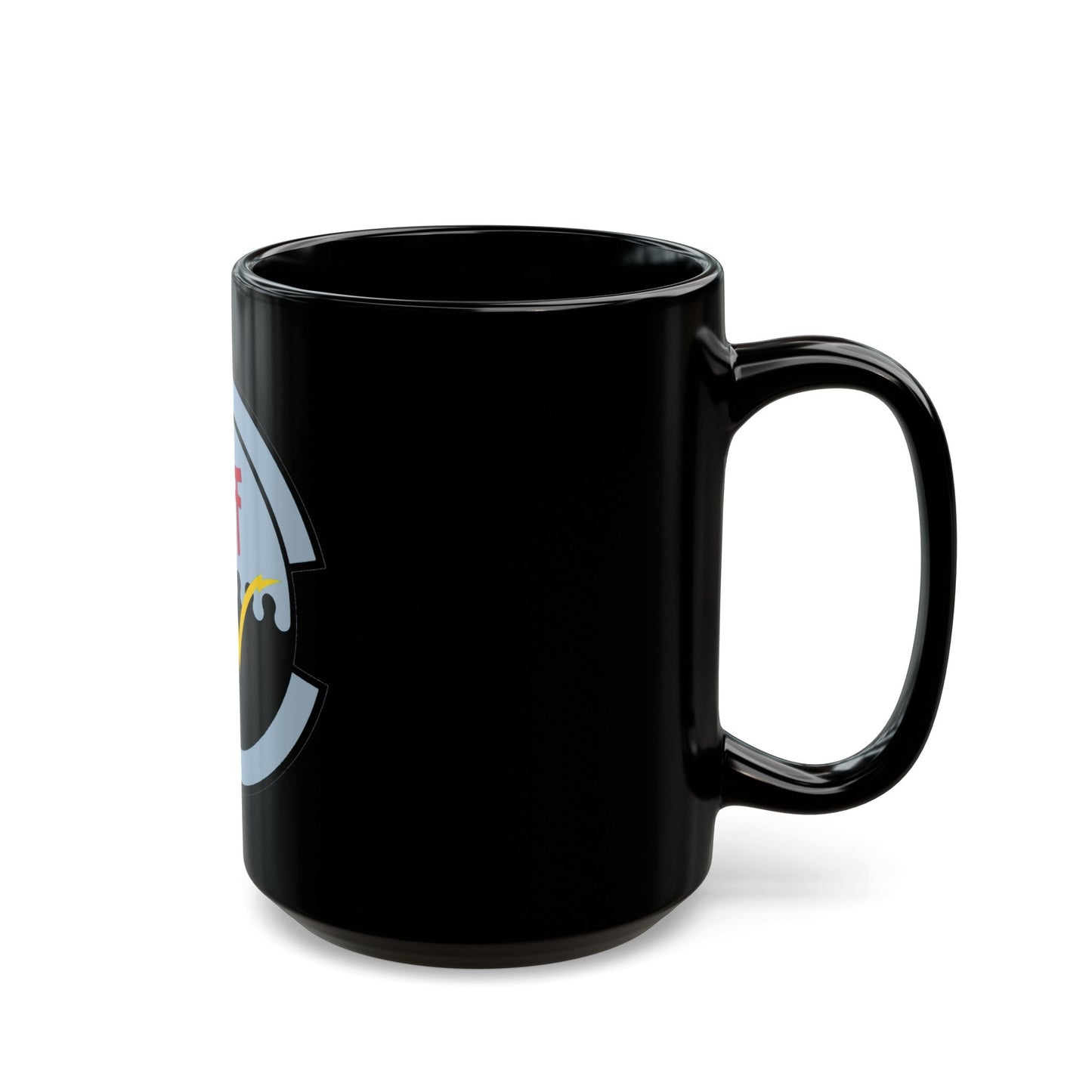 374 Communications Squadron PACAF (U.S. Air Force) Black Coffee Mug-The Sticker Space