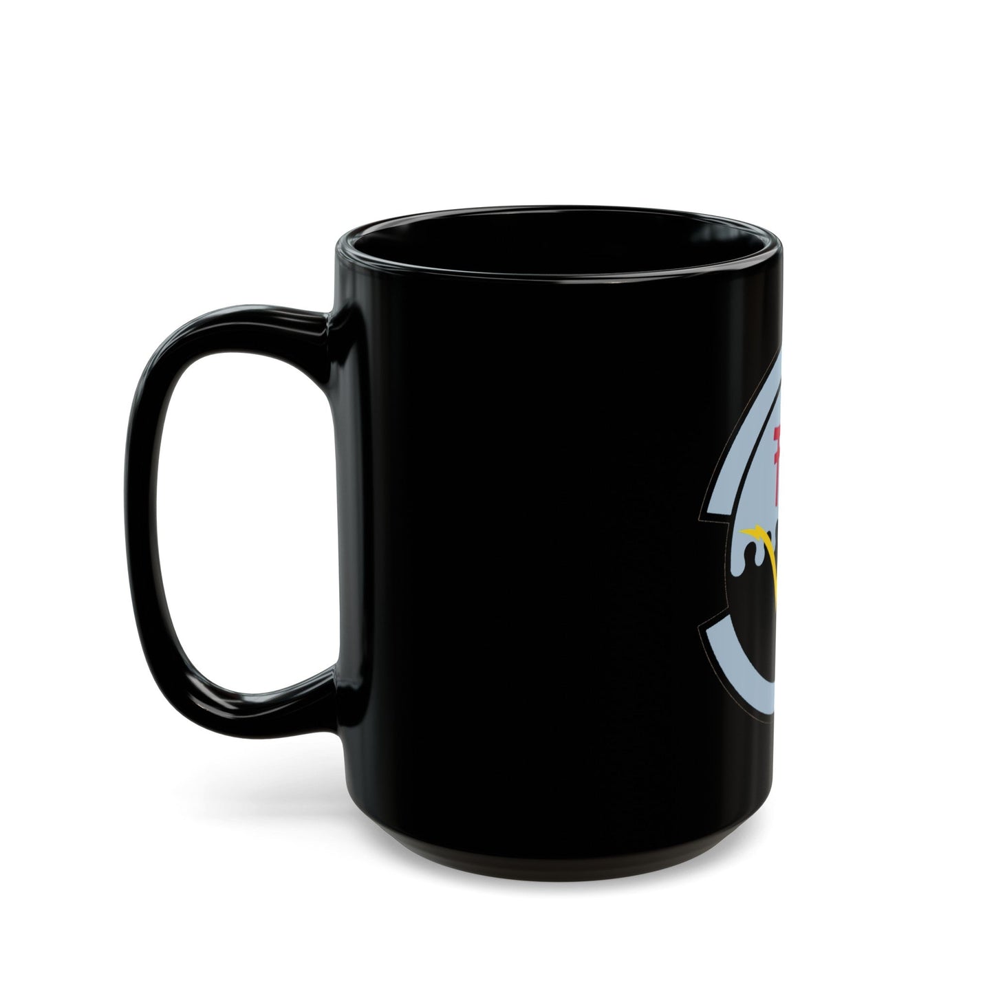 374 Communications Squadron PACAF (U.S. Air Force) Black Coffee Mug-The Sticker Space