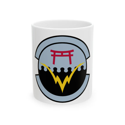 374 Communications Squadron PACAF (U.S. Air Force) White Coffee Mug-11oz-The Sticker Space