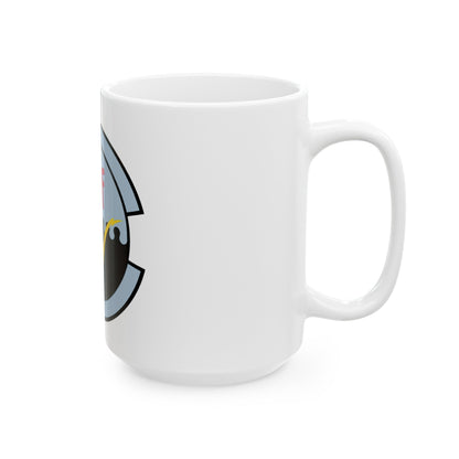 374 Communications Squadron PACAF (U.S. Air Force) White Coffee Mug-The Sticker Space