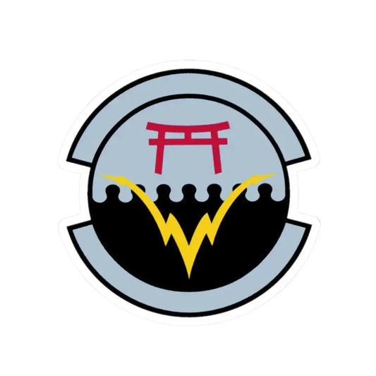 374 Communications Squadron PACAF (U.S. Air Force) STICKER Vinyl Kiss-Cut Decal 2 Inch White - The Sticker Space