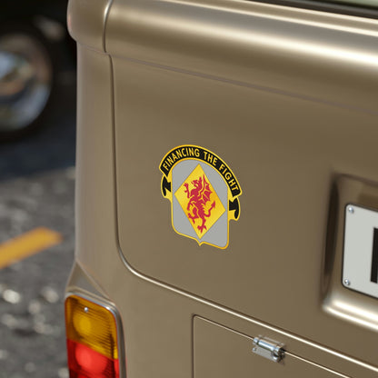 374 Finance Battalion (U.S. Army) Transparent STICKER Die-Cut Vinyl Decal-The Sticker Space