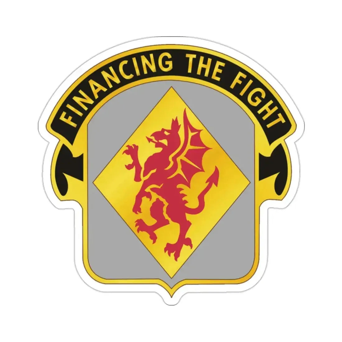 374 Finance Battalion (U.S. Army) STICKER Vinyl Die-Cut Decal - The Sticker Space
