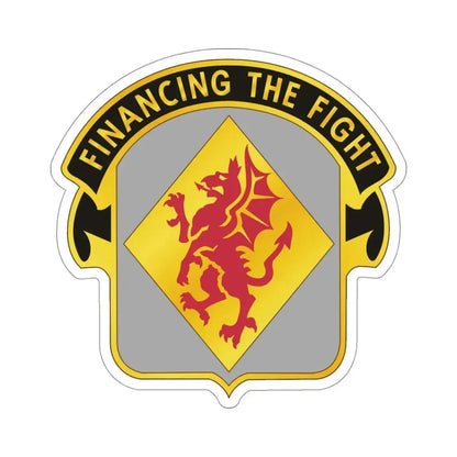 374 Finance Battalion (U.S. Army) STICKER Vinyl Die-Cut Decal - The Sticker Space