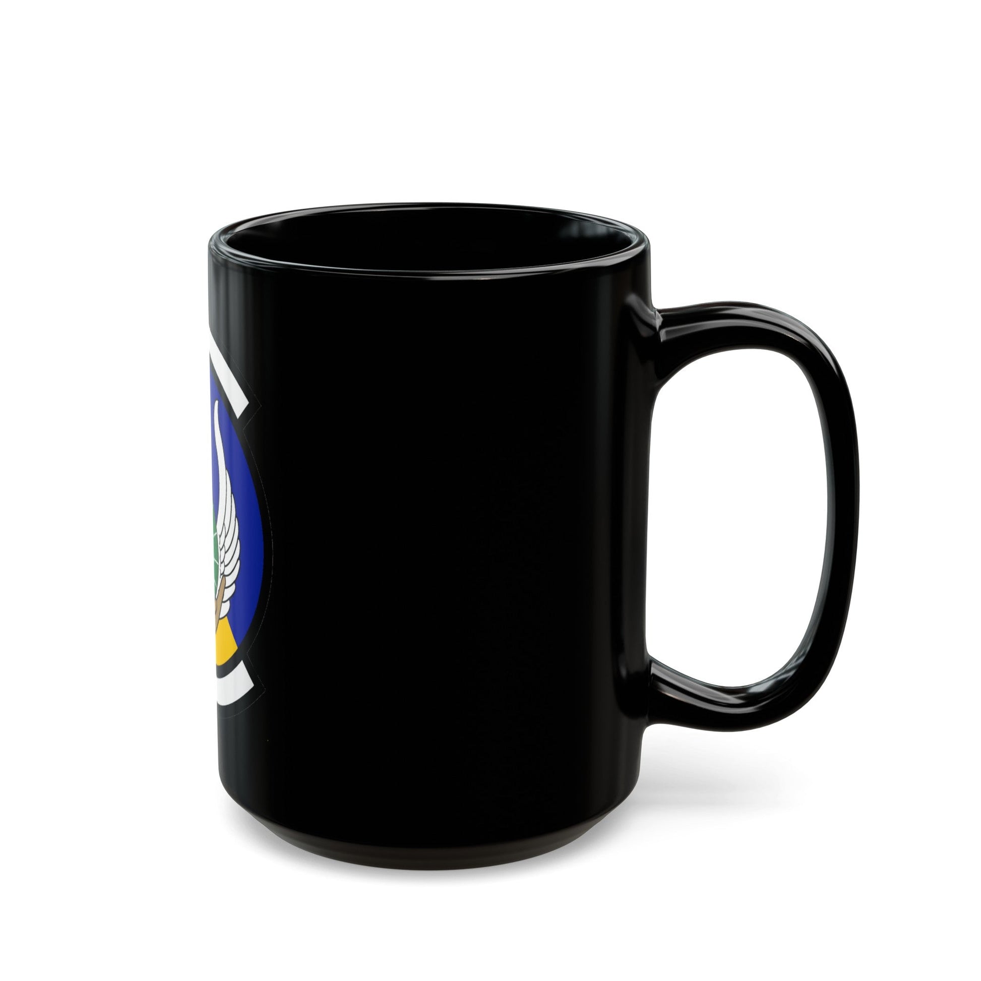 374 Force Support Squadron PACAF (U.S. Air Force) Black Coffee Mug-The Sticker Space