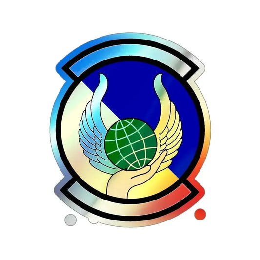 374 Force Support Squadron PACAF (U.S. Air Force) Holographic STICKER Die-Cut Vinyl Decal 6 Inch - The Sticker Space