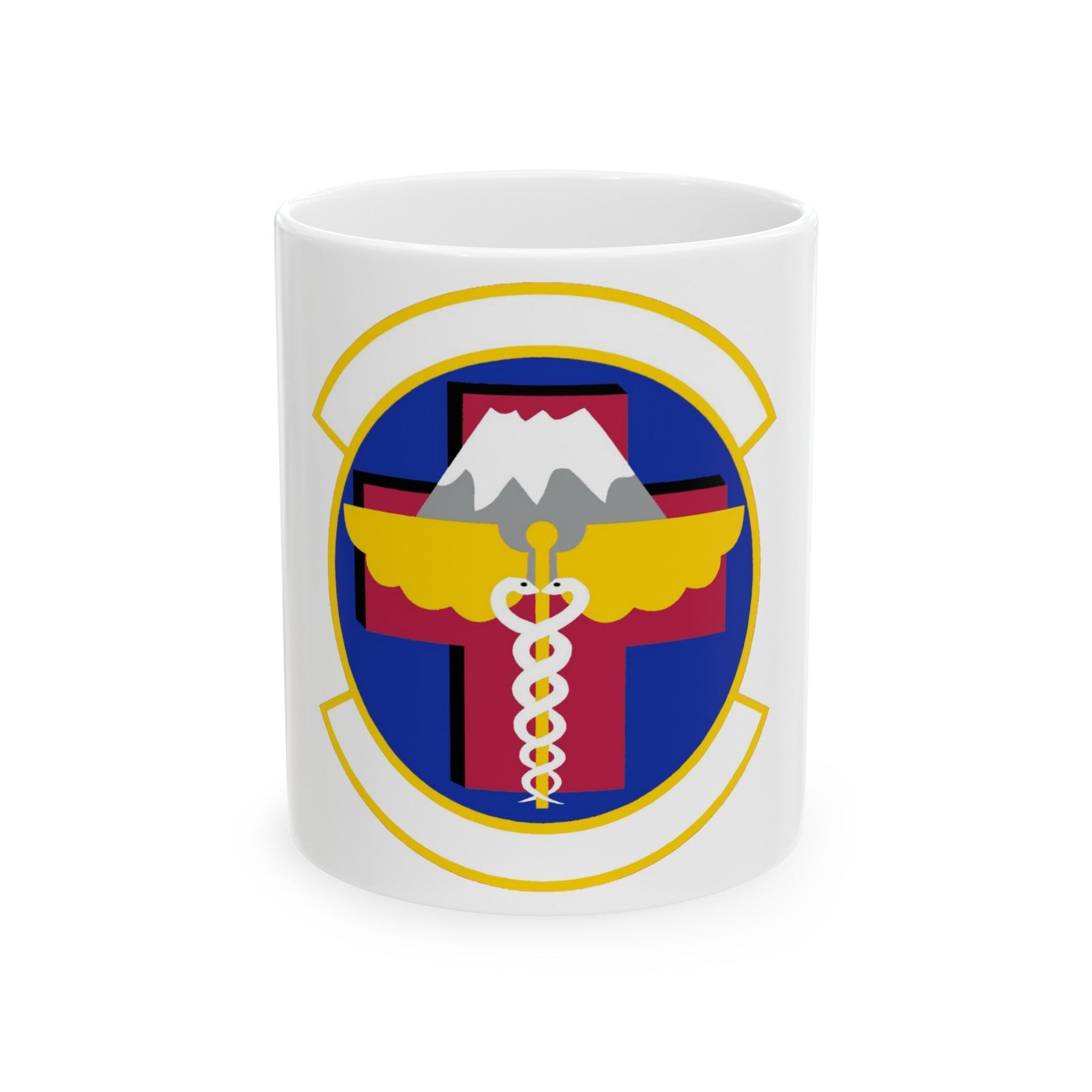 374 Healthcare Operations Squadron (U.S. Air Force) White Coffee Mug-11oz-The Sticker Space