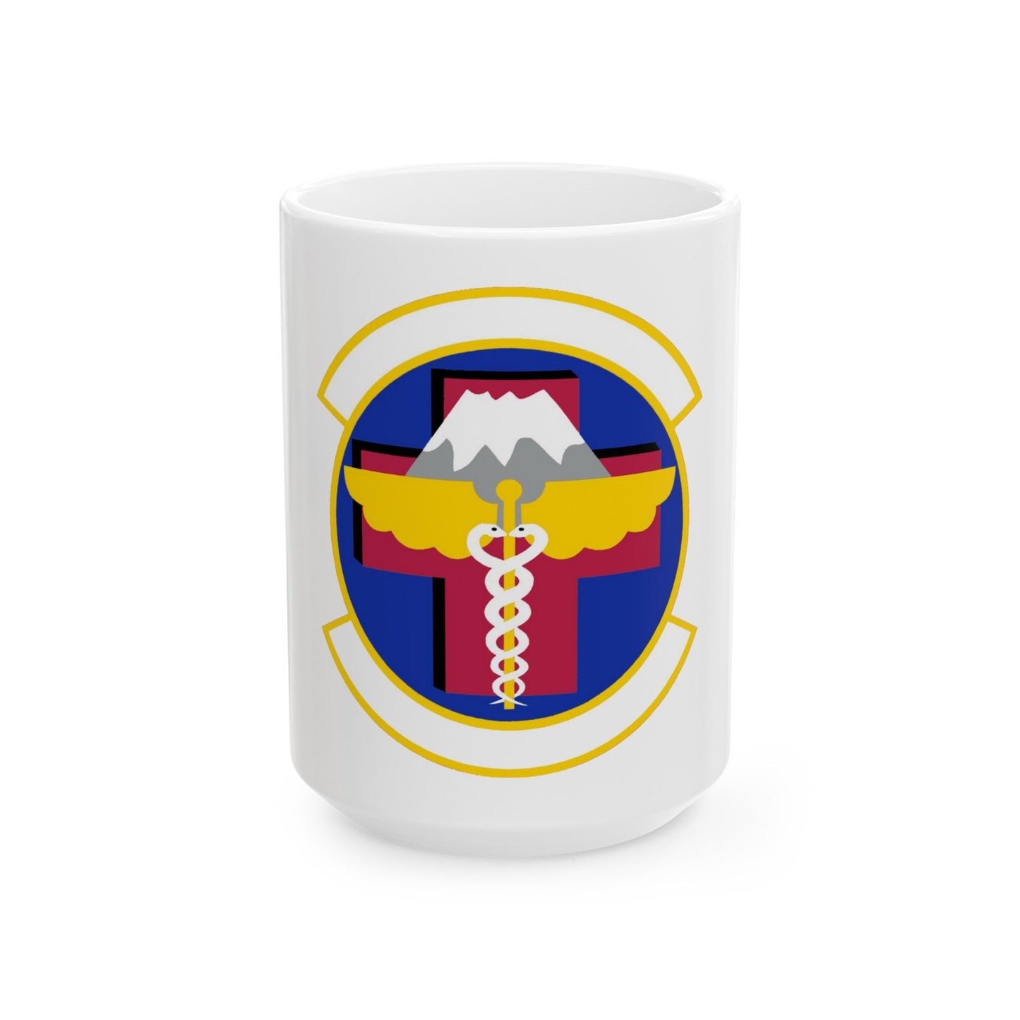 374 Healthcare Operations Squadron (U.S. Air Force) White Coffee Mug-15oz-The Sticker Space