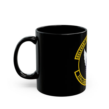 374 Logistics Readiness Squadron PACAF (U.S. Air Force) Black Coffee Mug-The Sticker Space