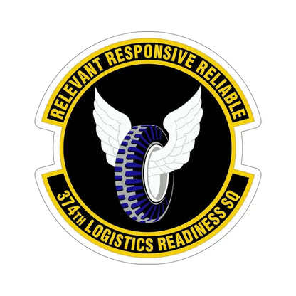 374 Logistics Readiness Squadron PACAF (U.S. Air Force) STICKER Vinyl Die-Cut Decal - The Sticker Space