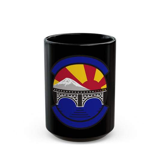 374 Maintenance Operations Squadron PACAF (U.S. Air Force) Black Coffee Mug-15oz-The Sticker Space