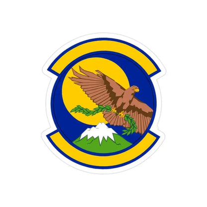 374 Security Forces Squadron PACAF (U.S. Air Force) REVERSE PRINT Transparent Die-Cut STICKER 2 Inch Die-Cut Transparent - The Sticker Space