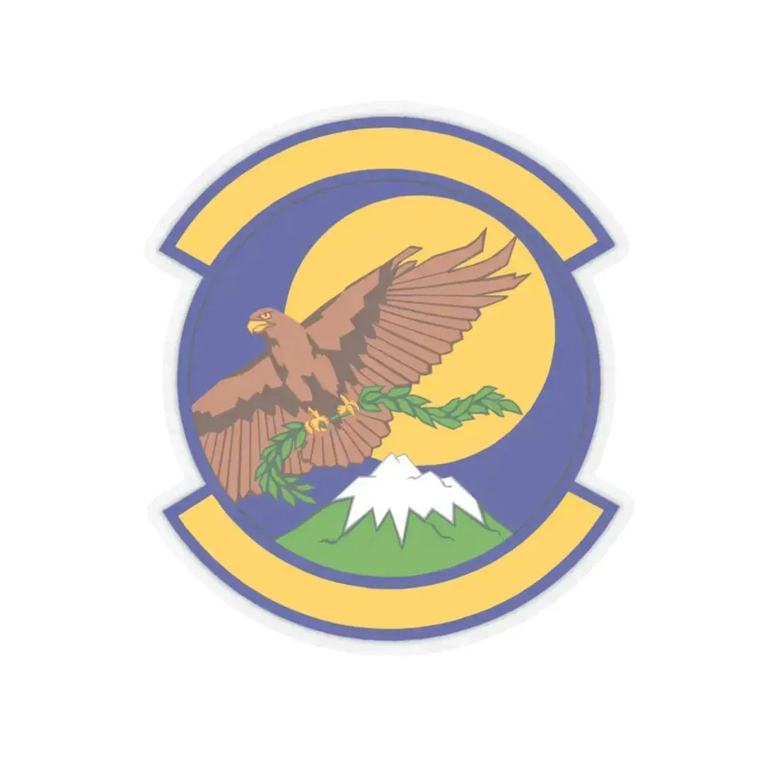 374 Security Forces Squadron PACAF (U.S. Air Force) STICKER Vinyl Kiss-Cut Decal 3 Inch Transparent - The Sticker Space