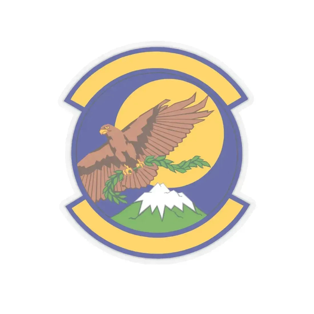 374 Security Forces Squadron PACAF (U.S. Air Force) STICKER Vinyl Kiss-Cut Decal 4 Inch Transparent - The Sticker Space