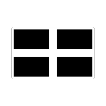 Flag of Cornwall (England) STICKER Vinyl Kiss-Cut Decal