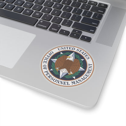 Seal of the United States Office of Personnel Management - STICKER Vinyl Kiss-Cut Decal