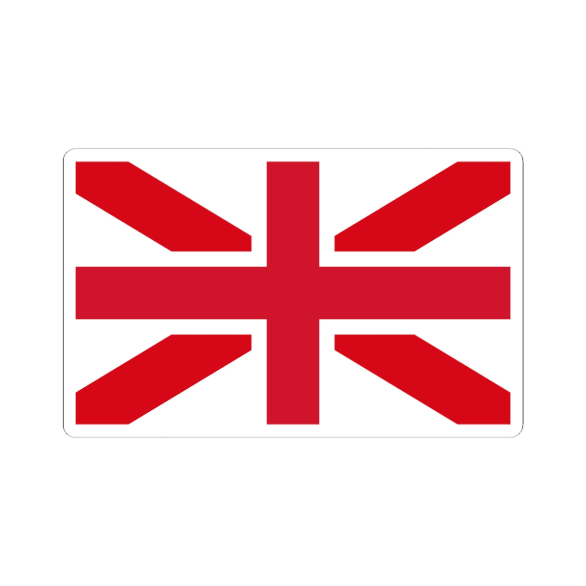 Flag of United Kingdom of England and Northern Ireland (United Kingdom) STICKER Vinyl Kiss-Cut Decal
