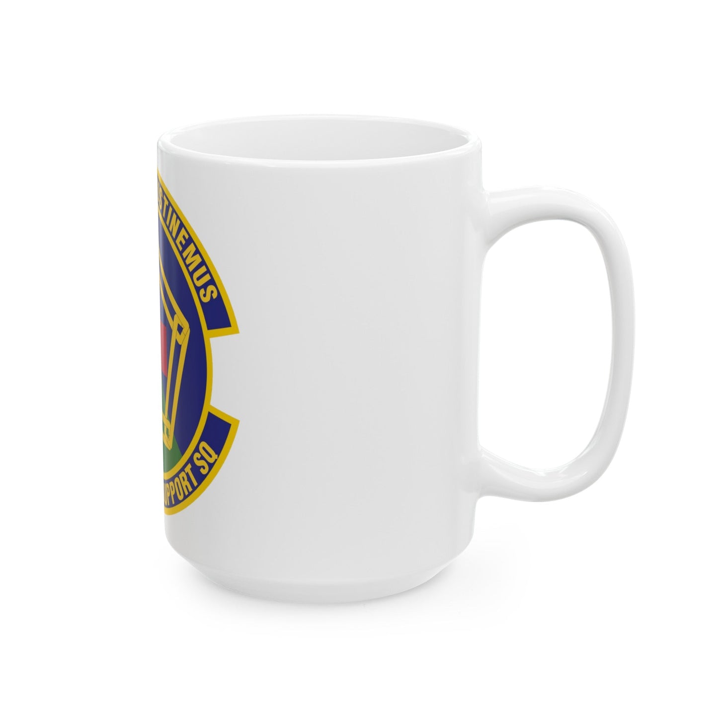 374th Medical Support Squadron (U.S. Air Force) White Coffee Mug-The Sticker Space