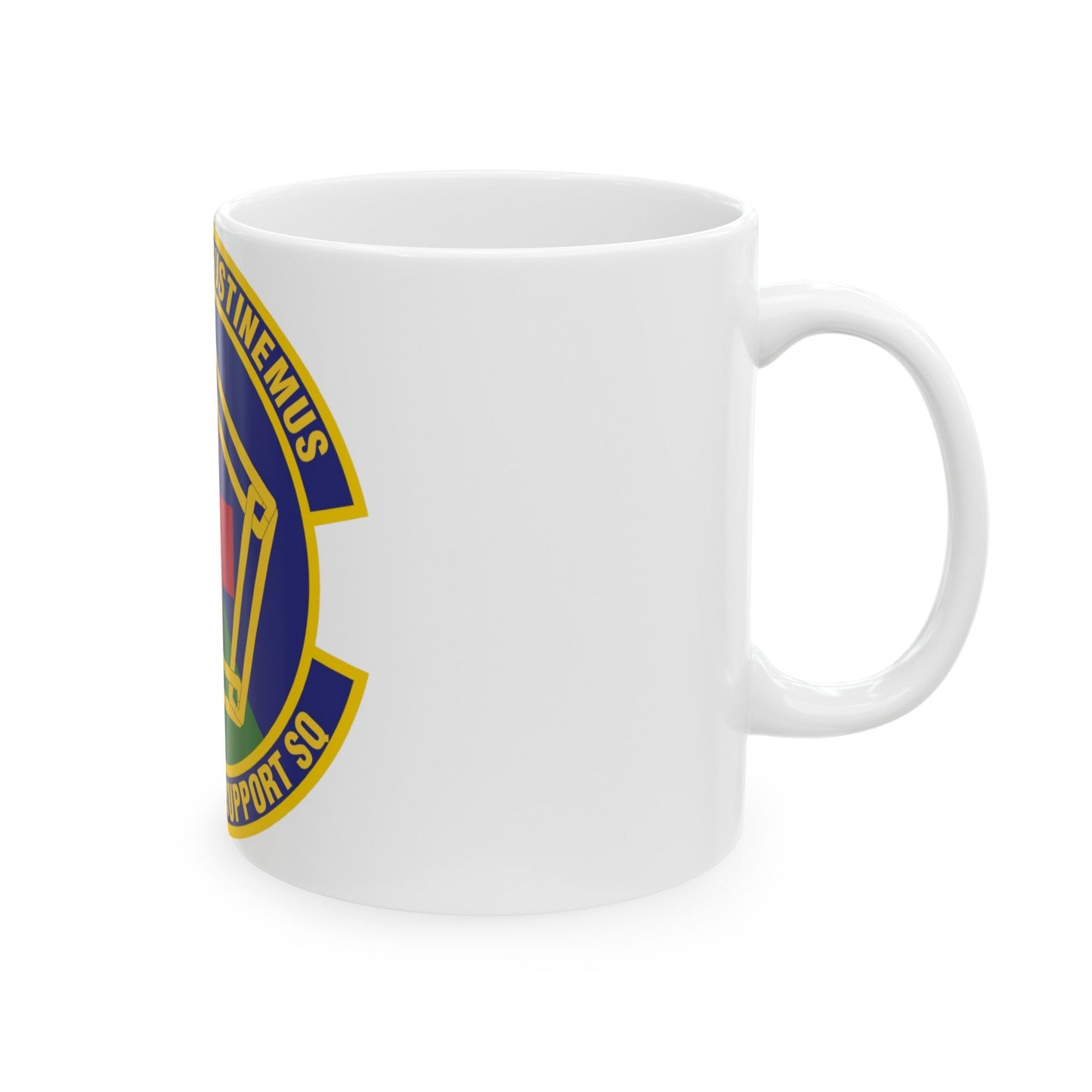 374th Medical Support Squadron (U.S. Air Force) White Coffee Mug-The Sticker Space