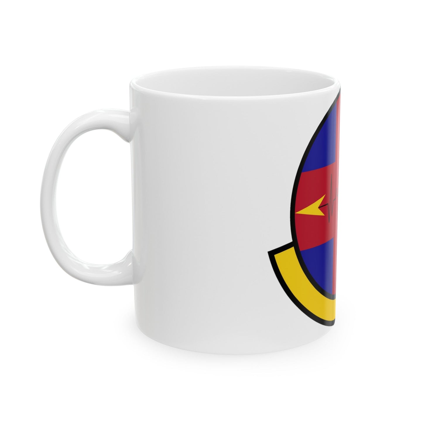 375 Healthcare Operations Squadron AMC (U.S. Air Force) White Coffee Mug-The Sticker Space